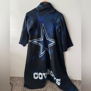 Dallas Cowboys Poncho‎ Body Blanket Throw Wrap Star NFL Football